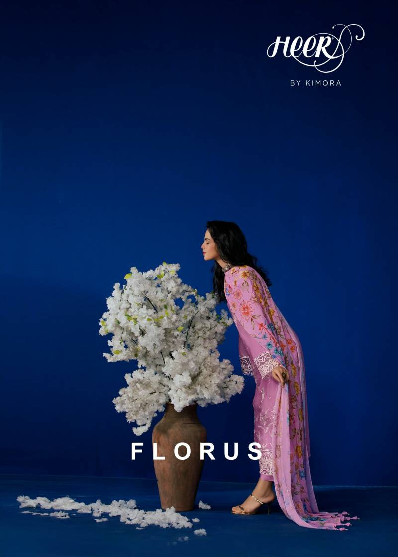 Kimora Heer Florus Maslin Designer Salwar Suits Collection