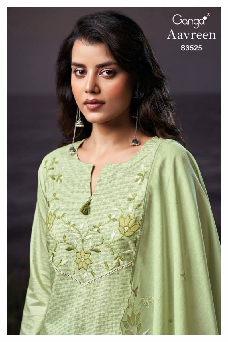 Ganga Aavreen Cotton Printed Salwar Suit Collection