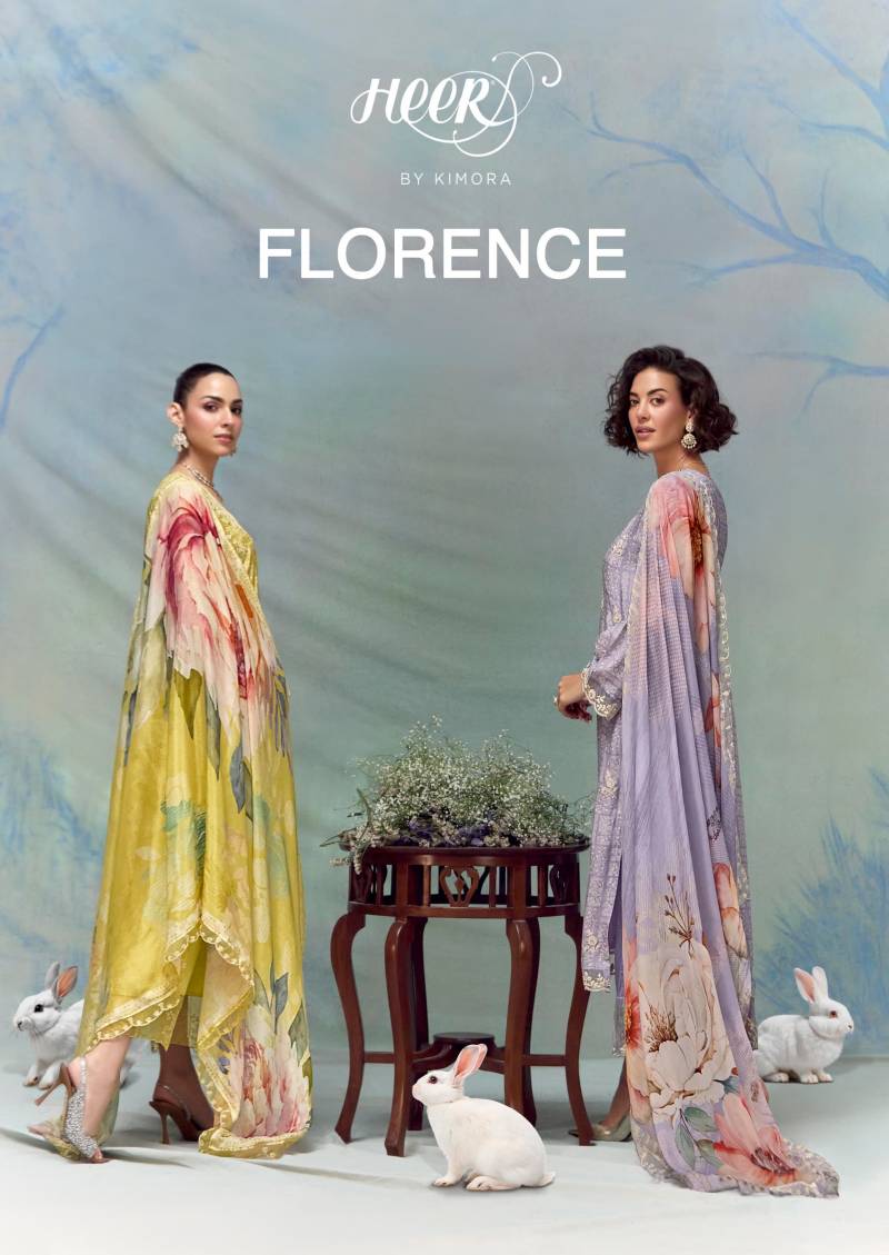 Kimora Heer Florence Designer Printed Salwar Suits Collection