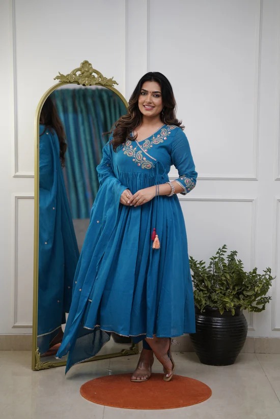 Charmi 2 Designer Kurti Bottom With Dupatta