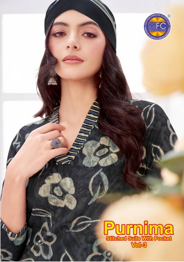 Mfc Purnima Vol 3 Soft Cotton Dress Material Collection