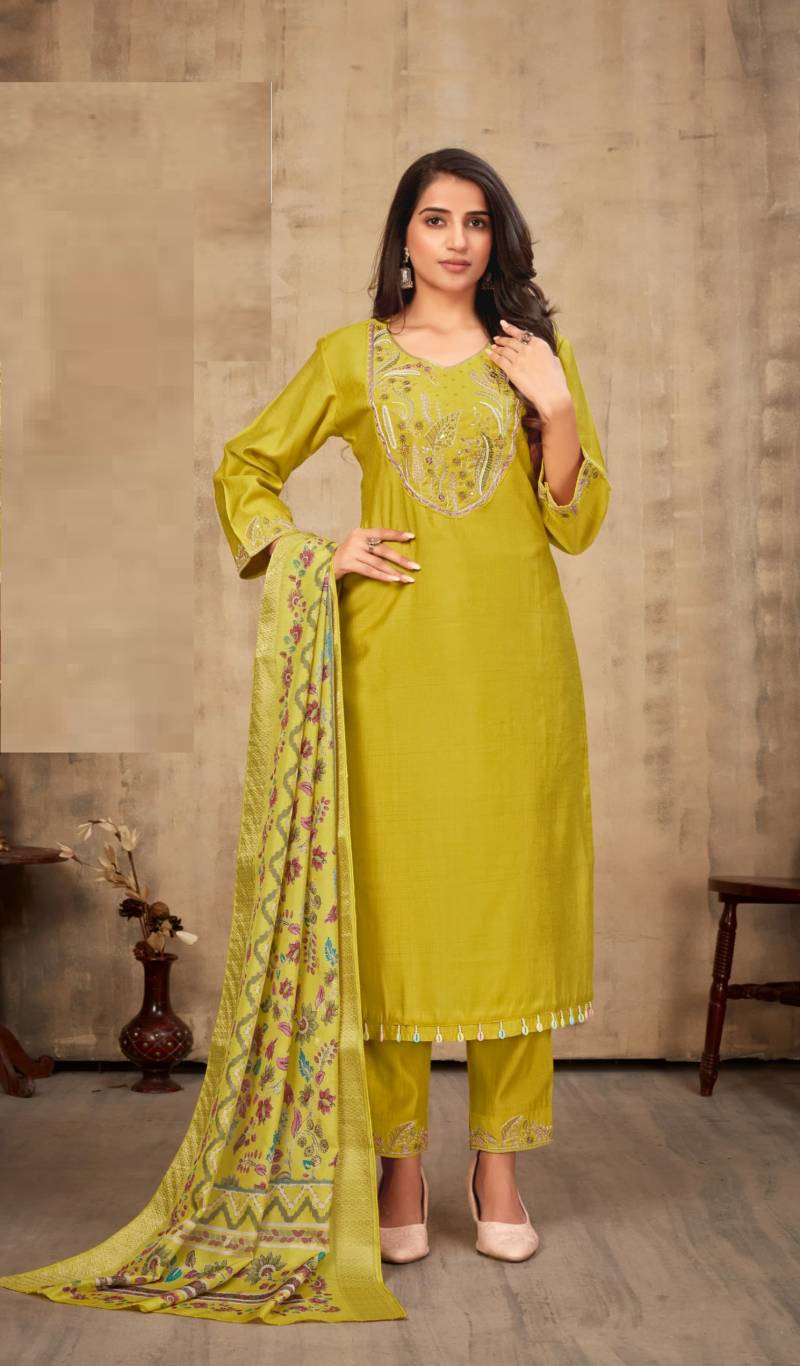 Alinee 156 To 158 Designer Kurti Bottom With Dupatta Collection
