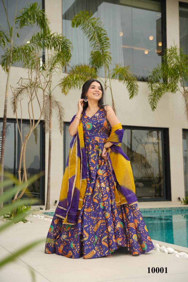 Clora Vol 10 Stylish Printed Anarkali Gown Collection