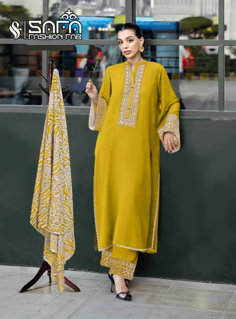 Safa Fashion Fab 1347 Pakistani Readymade Tunic Suits Collection