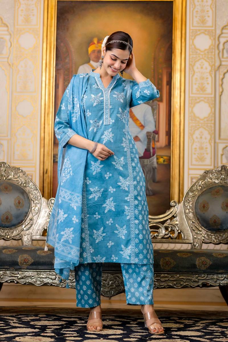 Naisha K 50 Designer Kurti Bottom With Dupatta Collection