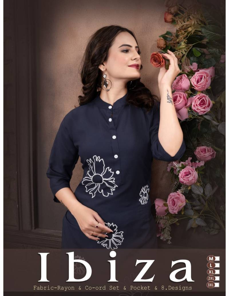 Trebdy Ibiza Vol 1 Trendy Fancy Kurti With Bottom Collection