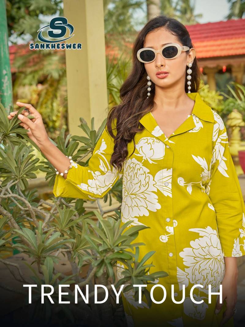 Sankheswer Trendy Touch Printed Fancy Co Ord Set Collection
