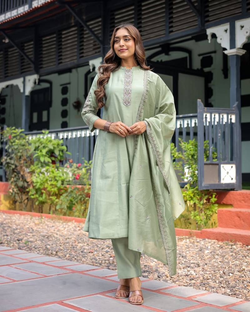 Navya Kurti 106 Silk Kurti Bottom With Dupatta Collection