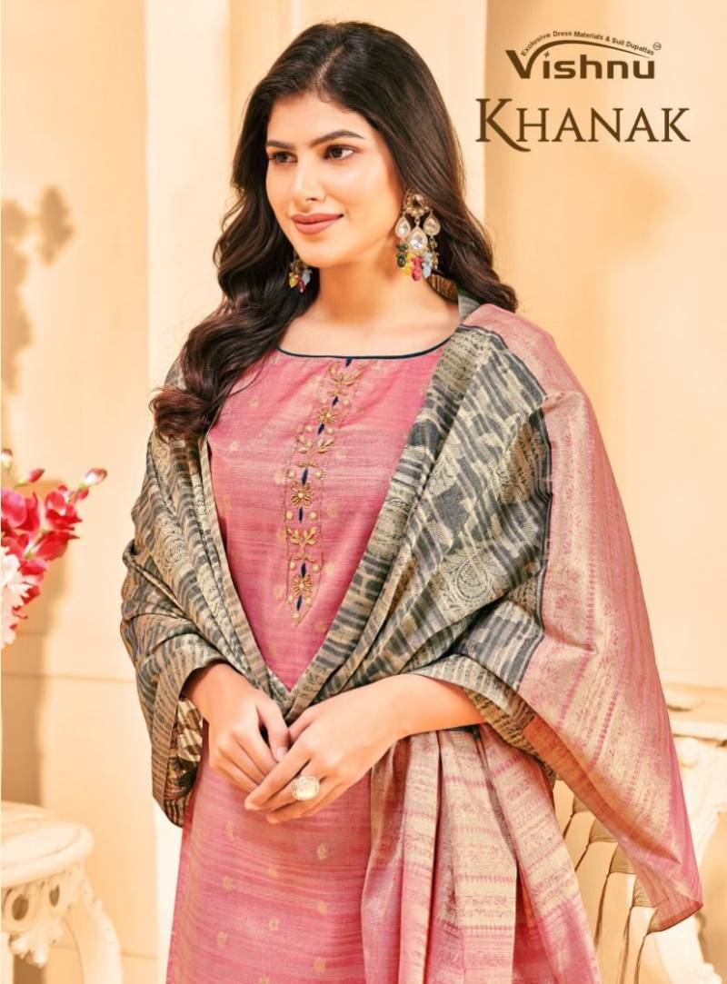 Vishnu Khanak Banarasi Dress Material Collection