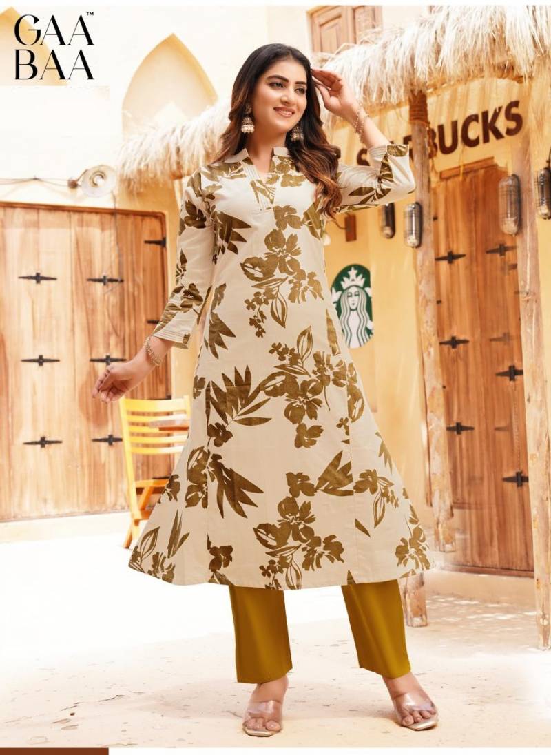 Gaabaa 925 Cotton Printed Fancy Co Ord Set Collection