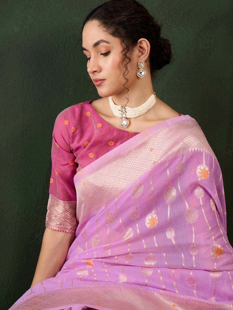 Color Set 8231 Festive Wear Soft Cotton Silk Saree Collection