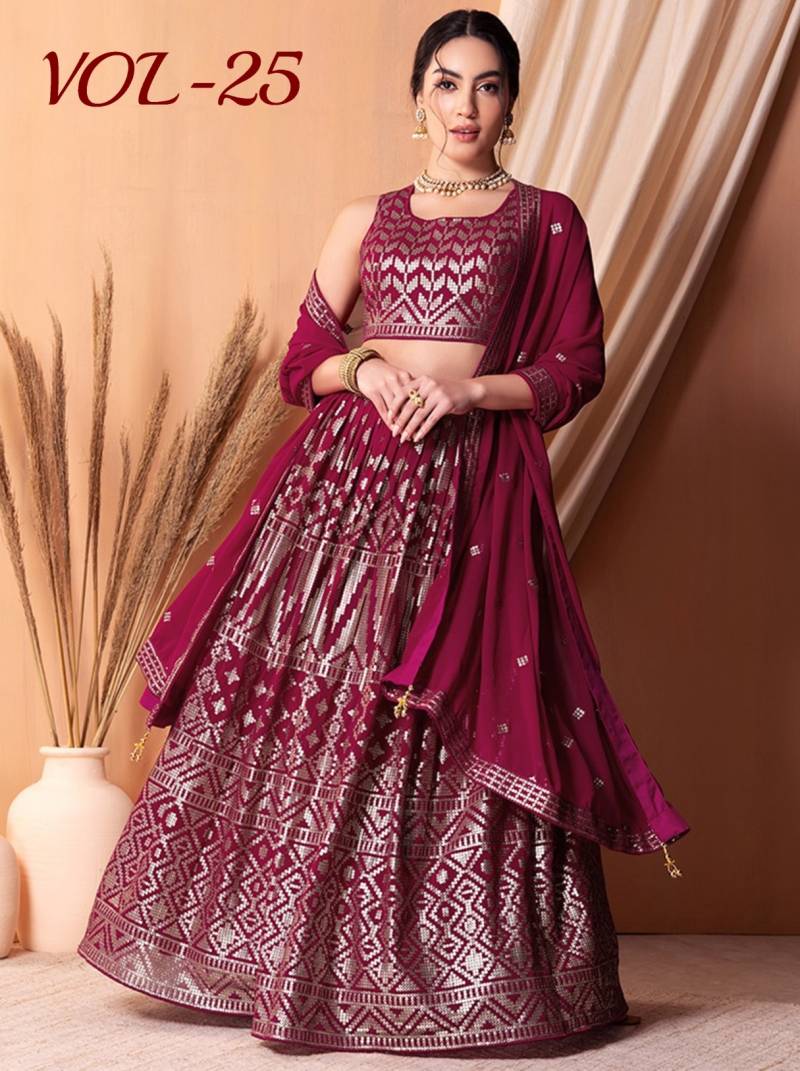 Zeel Vol 25 Wedding Wear Designer Lehenga Choli Collection