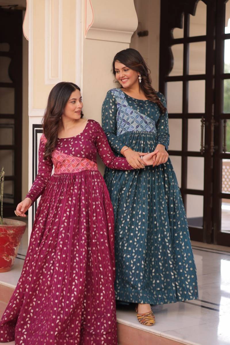 Luna Vol 60 Jacquard Worked Designer Gown Collection