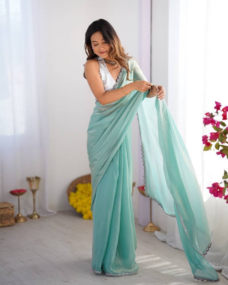 Ziva 47 Organza Party Wear Fancy Sarees Collection
