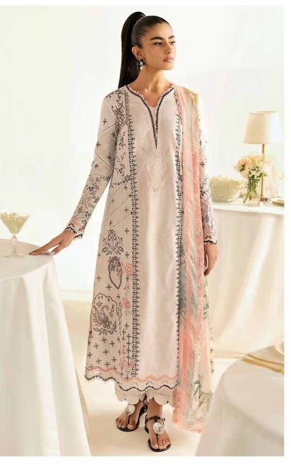 Alzohaib Az 1294 To 1300 Pakistani Suits Collection Chiffon Dupatta