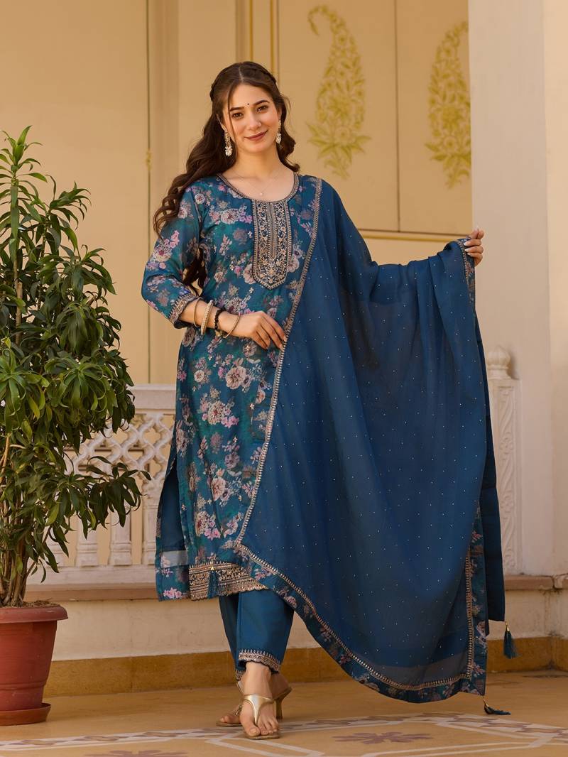Pahal 01 Printed Kurti Bottom With Dupatta Collection