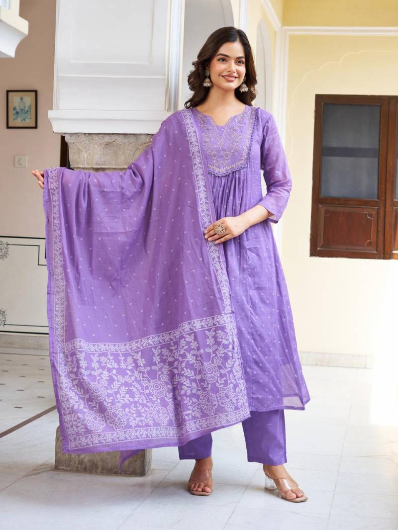 Satbhumi 01 Cotton Daily Wear Kurti Bottom With Dupatta Collection