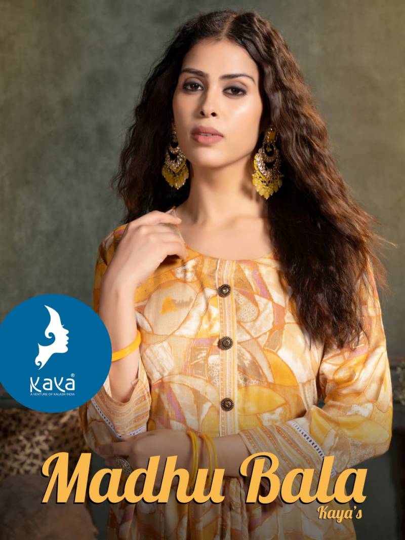 Kaya Madhu Bala Capsule Printed Long Kurti Collection