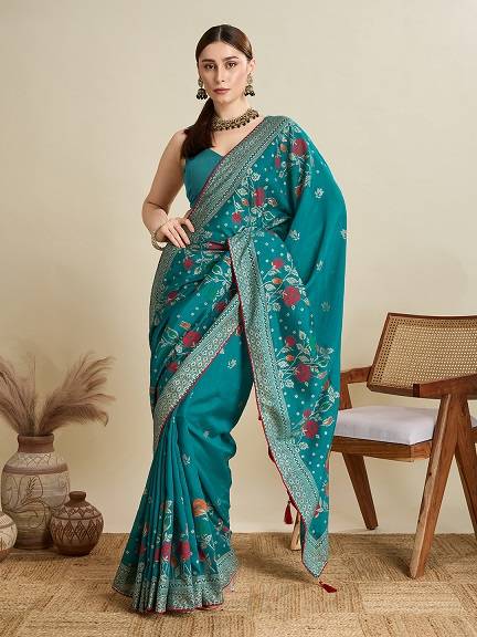 Maahi 184 Traditional Wear Silk Saree Collection