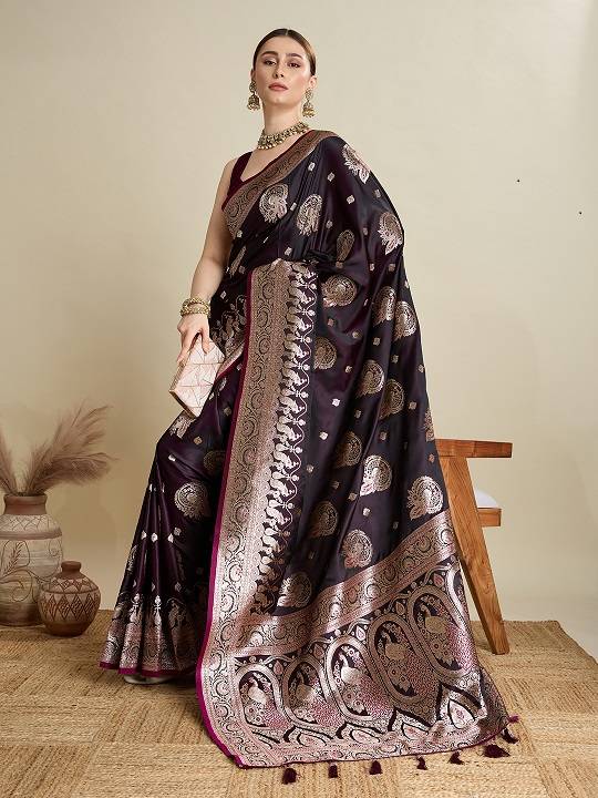 Maahi 186 Soft Banarasi Silk Saree Collection