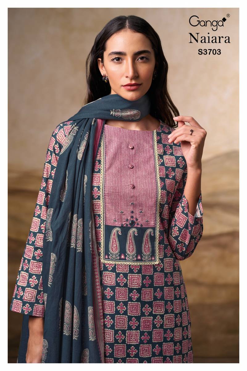 Ganga Naiara Cotton Salwar Kameez Collection