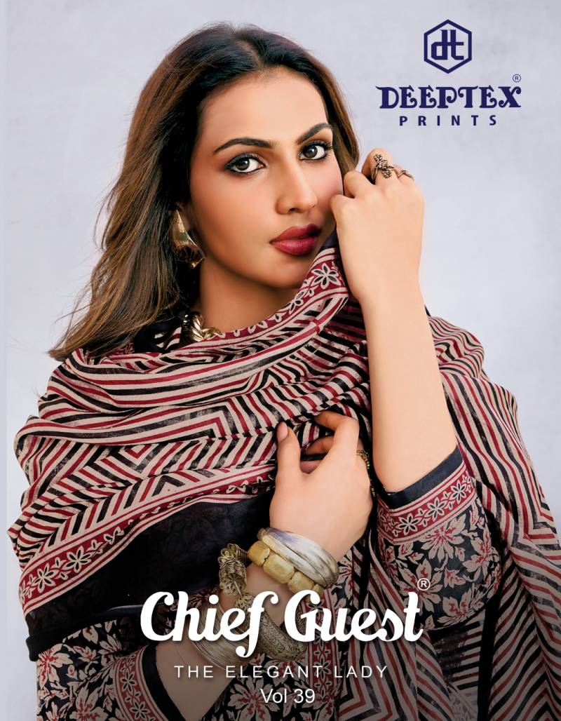 Deeptex Chief Guest Vol 39 Soft Cotton Dress Material Collection