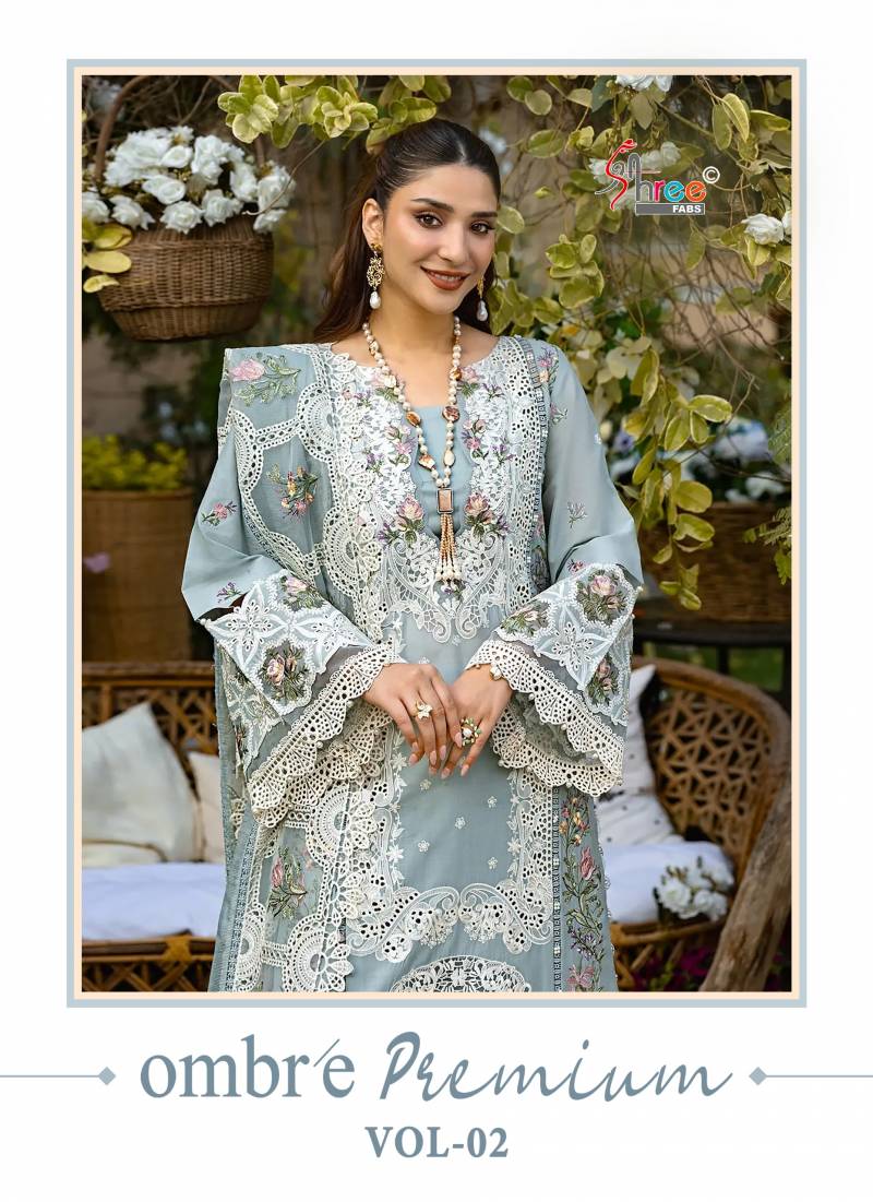 Shree Ombre Premium Vol 2 Soft Cotton Pakistani Suit Collection