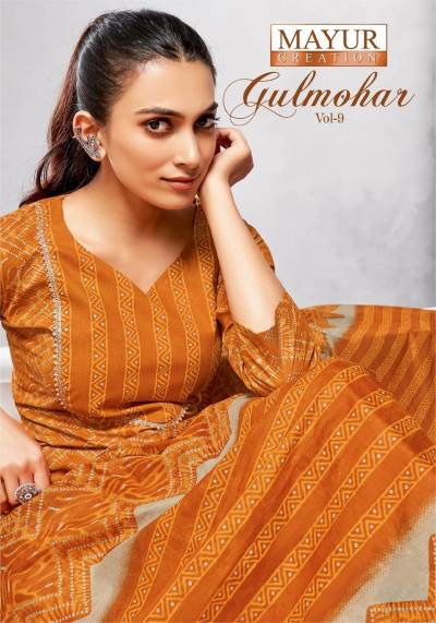 Mayur Gulmohar Vol 9 Cotton Dress Material Collection