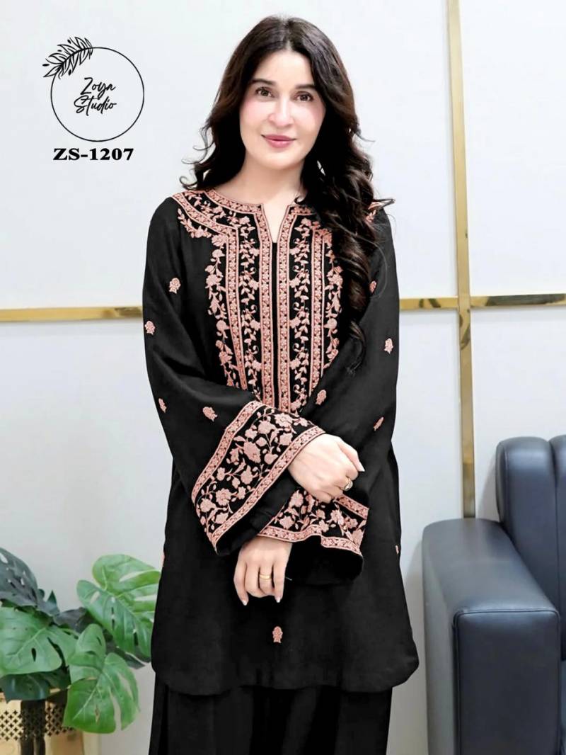 Zoya Studio 1207 Roman Silk Readymade Pakistani Tunic Suit