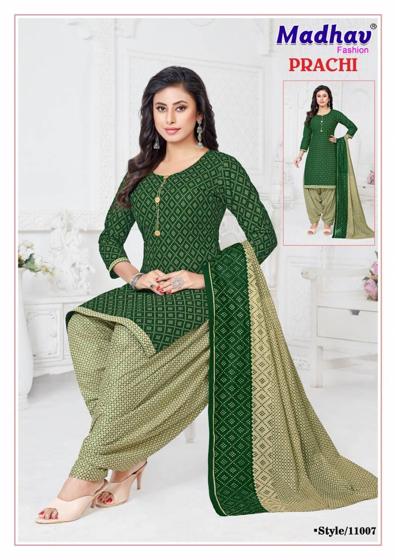 Madhav Prachi Vol 11 Cotton Dress Material Collection