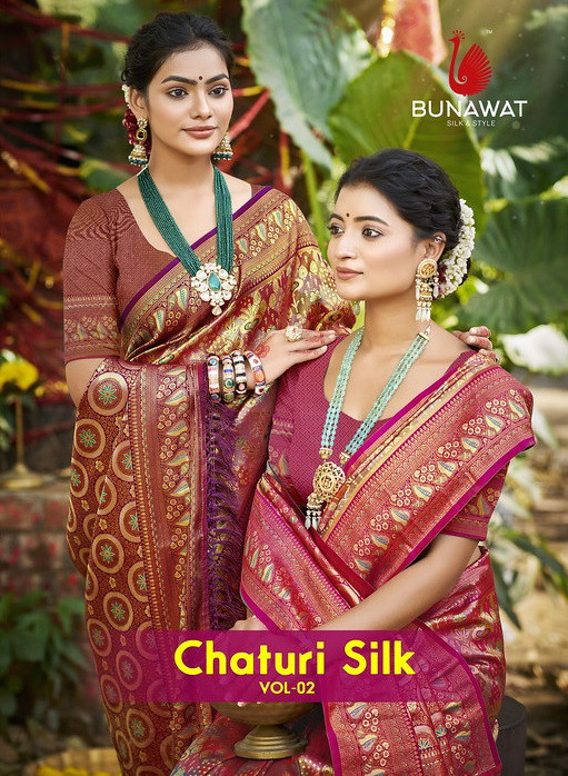 Bunawat Chaturi Silk Vol 2 Dharmavaram Wedding Sarees Collection