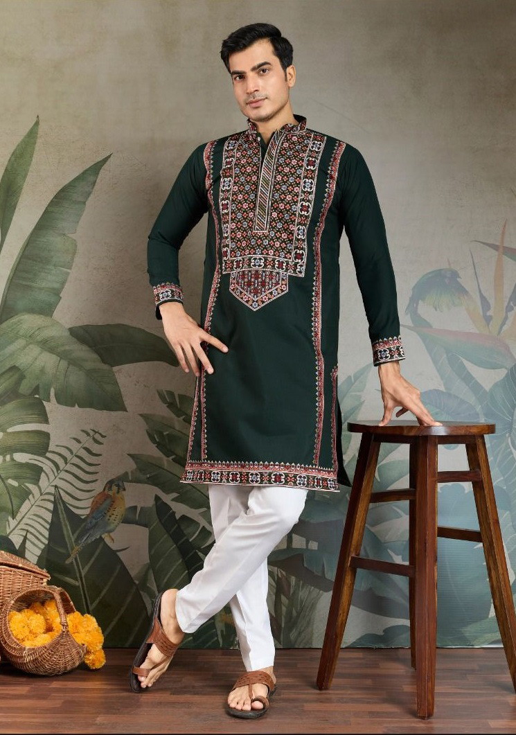 Shubhvastra The Fusion Fits 1 Festive Wear Mens Kurta Collection
