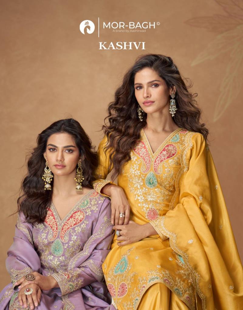 Aashirwad Mor Bagh Kashvi Silk Designer Salwar Kameez Collection