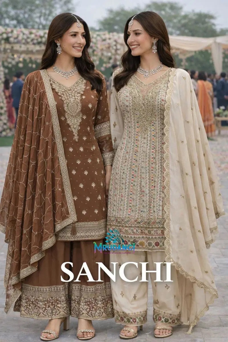 Mrudangi Sanchi Embroidered Salwar Kameez Collection