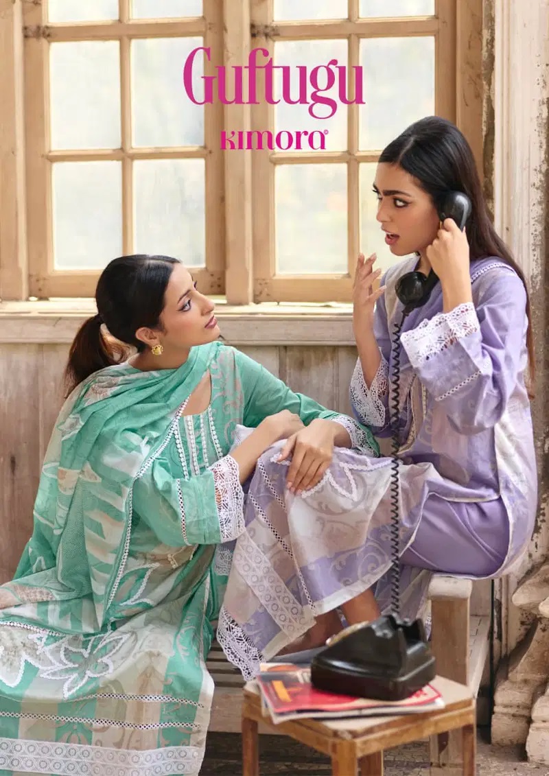 Kimora Guftugu Vol 75 Cotton Lawn Salwar Kameez Collection