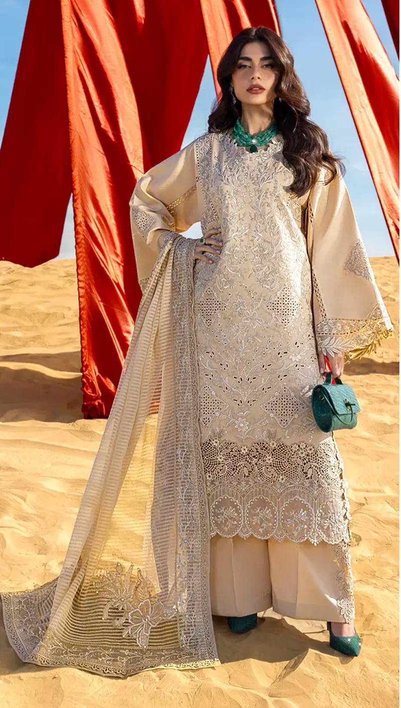 Elan E 24 A To D Cambric Cotton Pakistani Salwar Kameez