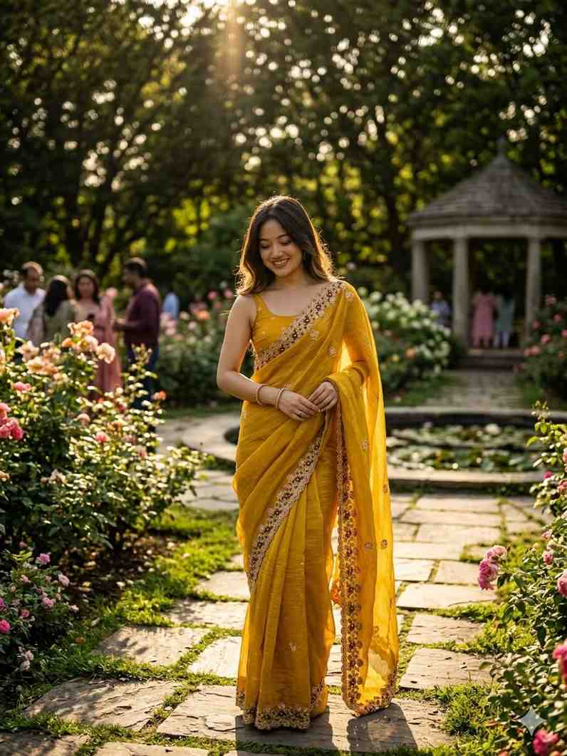 Ds 762 Crunchy Sequence Designer Saree Collection