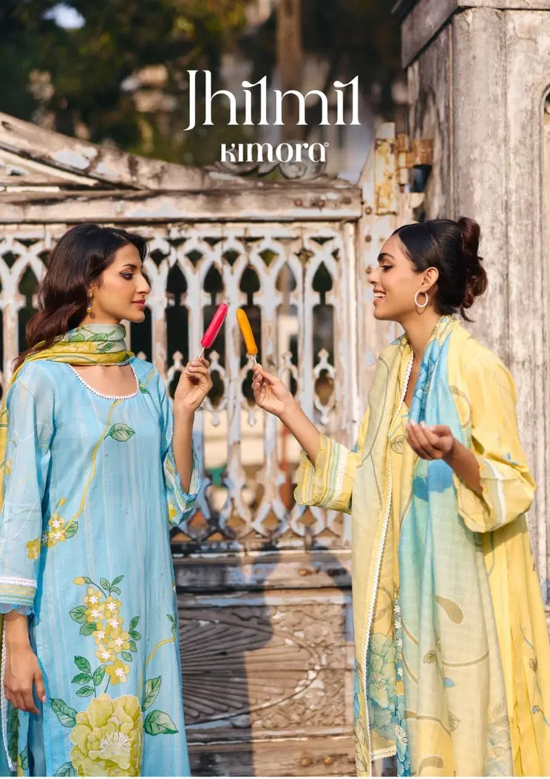 Kimora Jhilmil Vol 79 Lawn Cotton Salwar Kameez