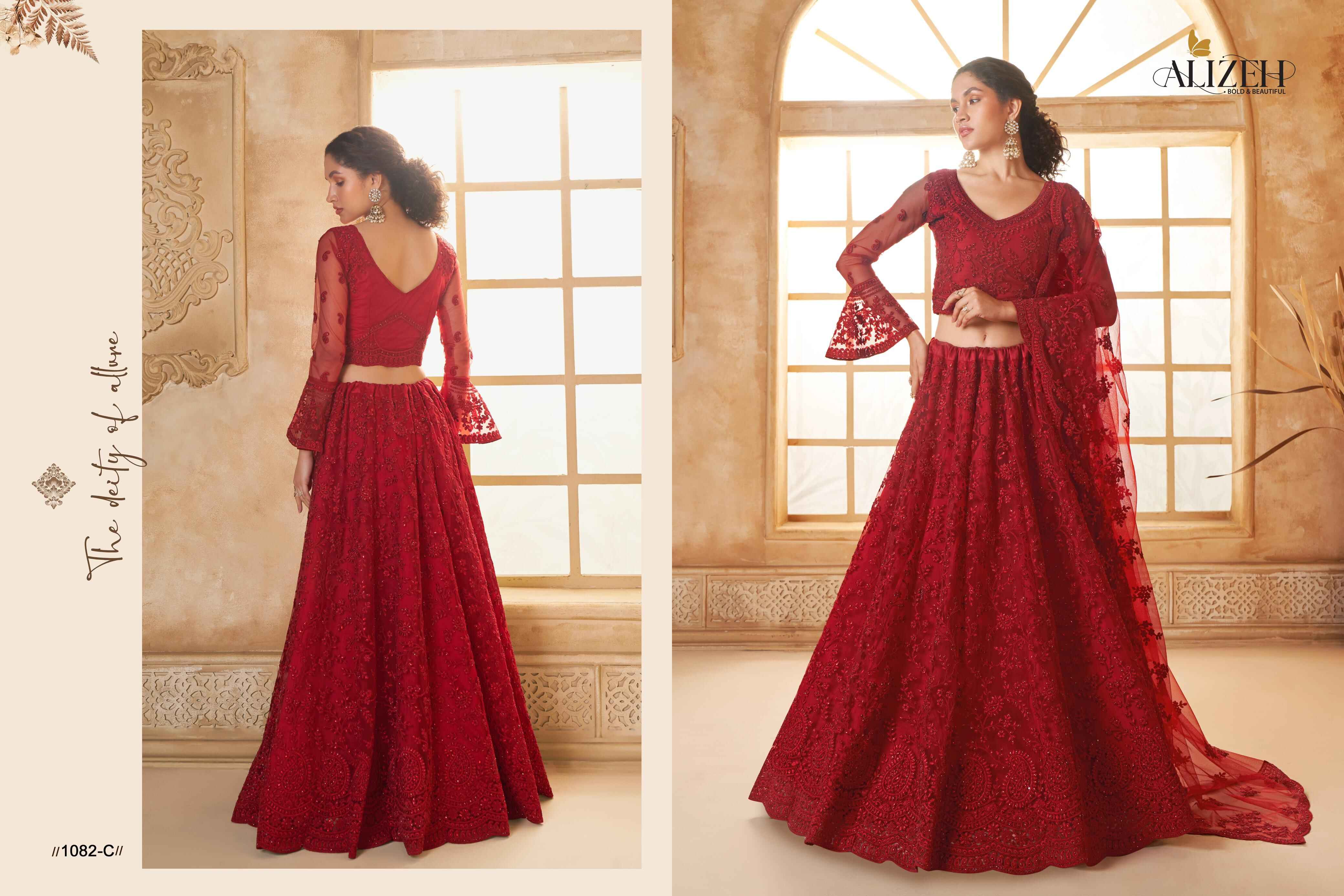 Alizeh Bridal Heritage Vol 3 Designer Lehenga Choli Wholesale