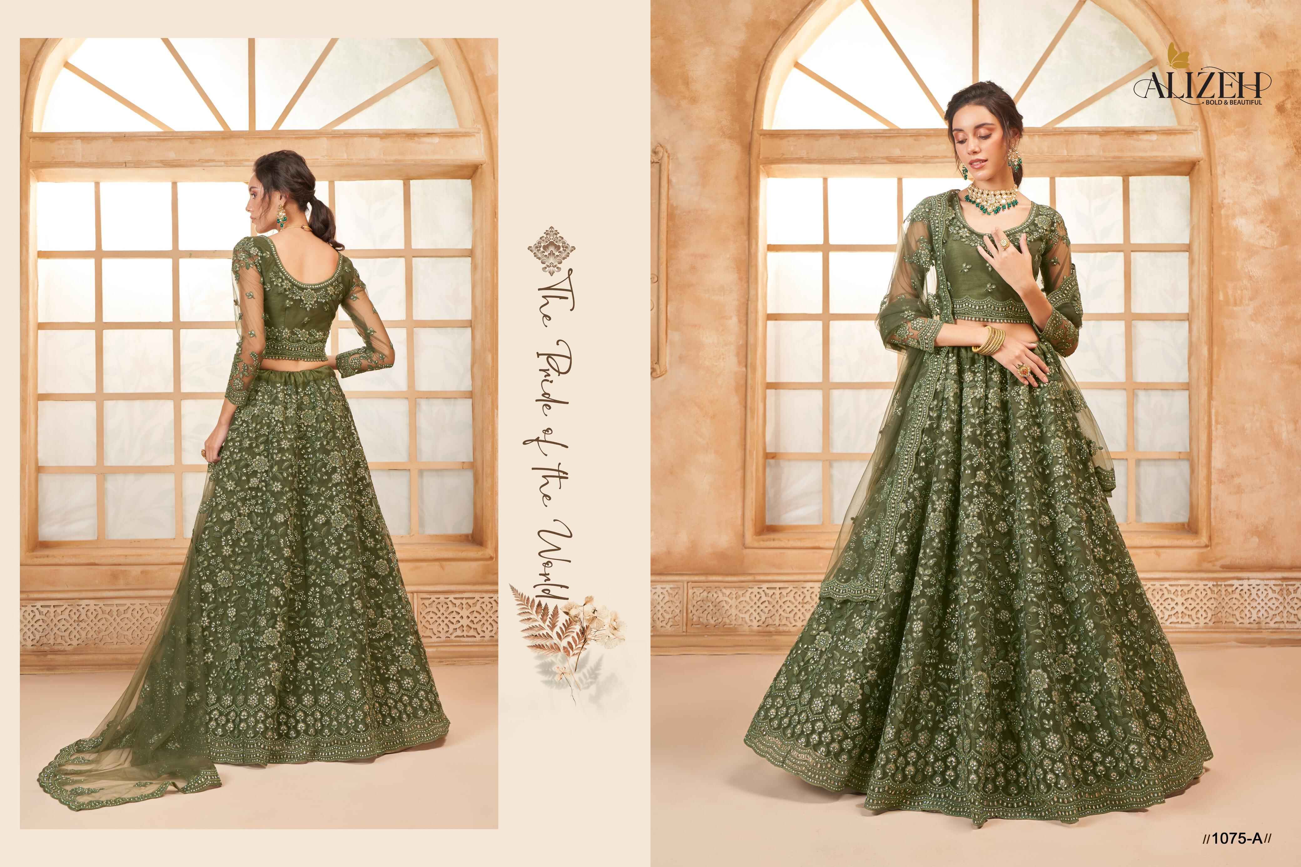 Alizeh Bridal Heritage Vol 3 Designer Lehenga Choli Wholesale