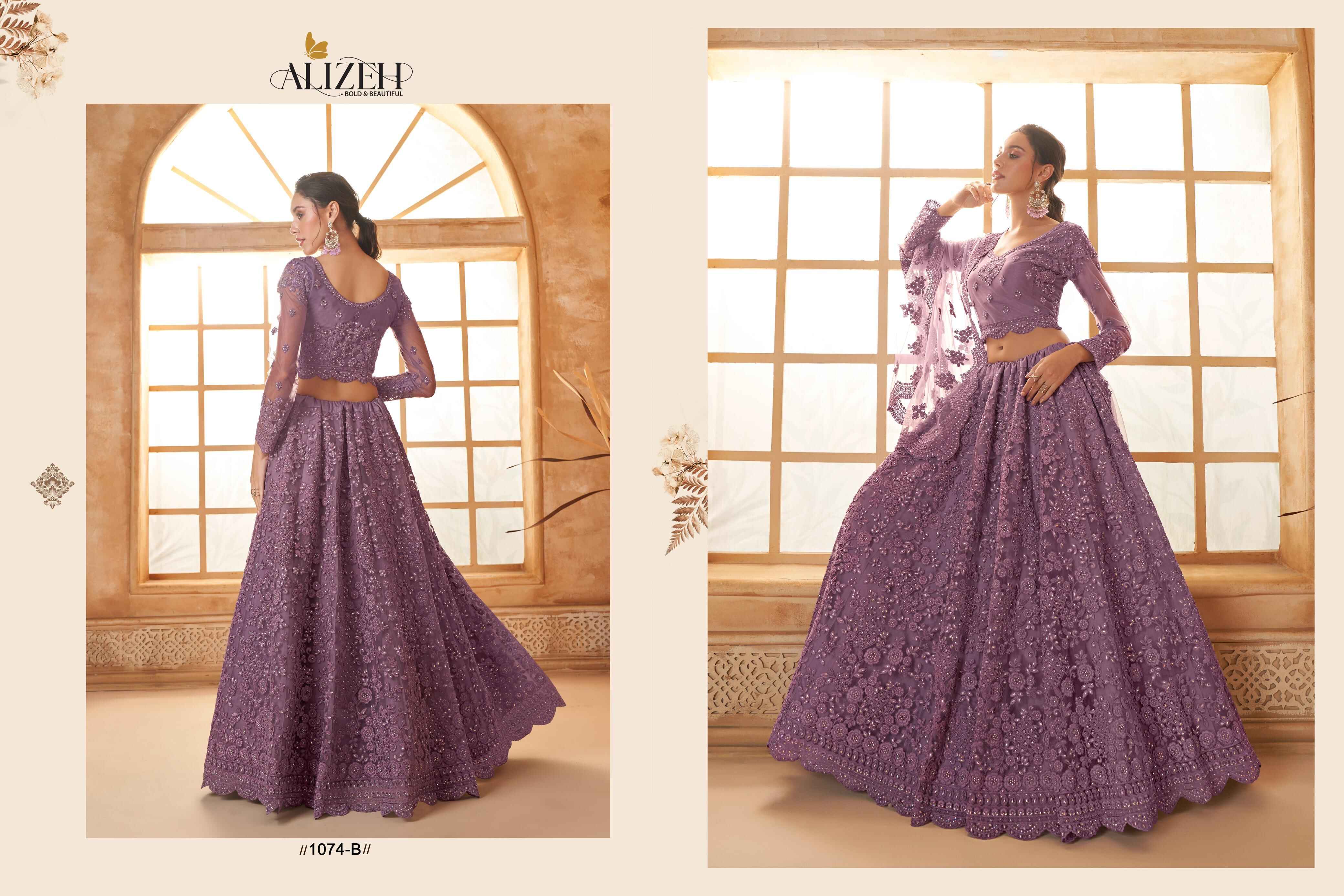 Alizeh Bridal Heritage Vol 3 Designer Lehenga Choli Wholesale