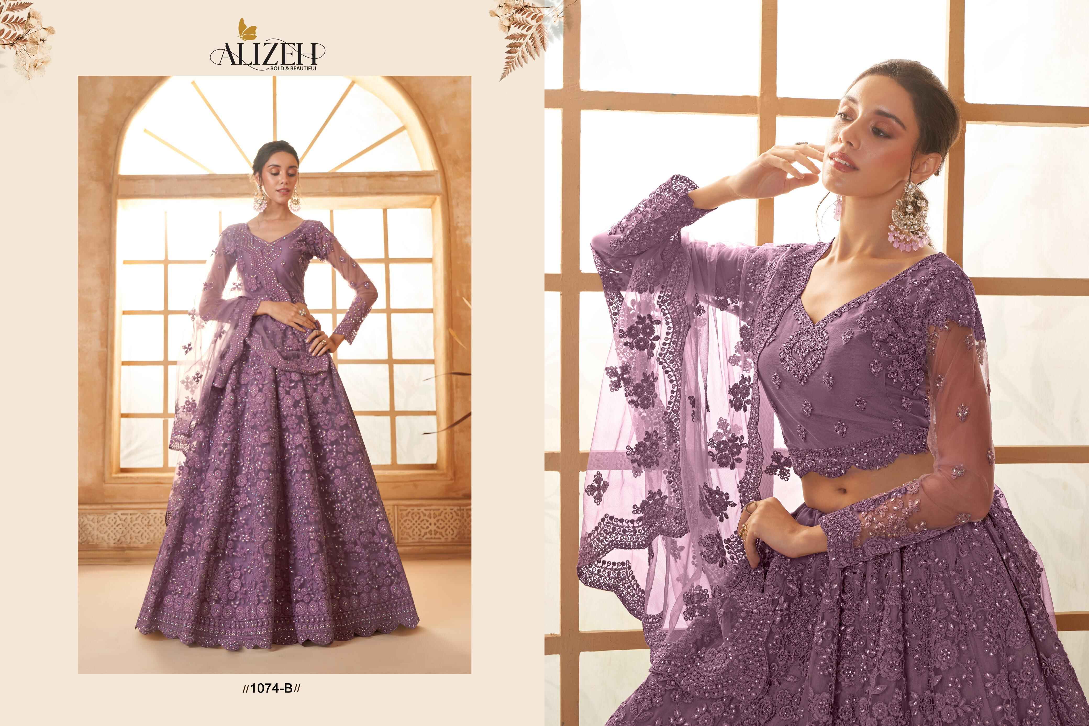 Alizeh Bridal Heritage Vol 3 Designer Lehenga Choli Wholesale