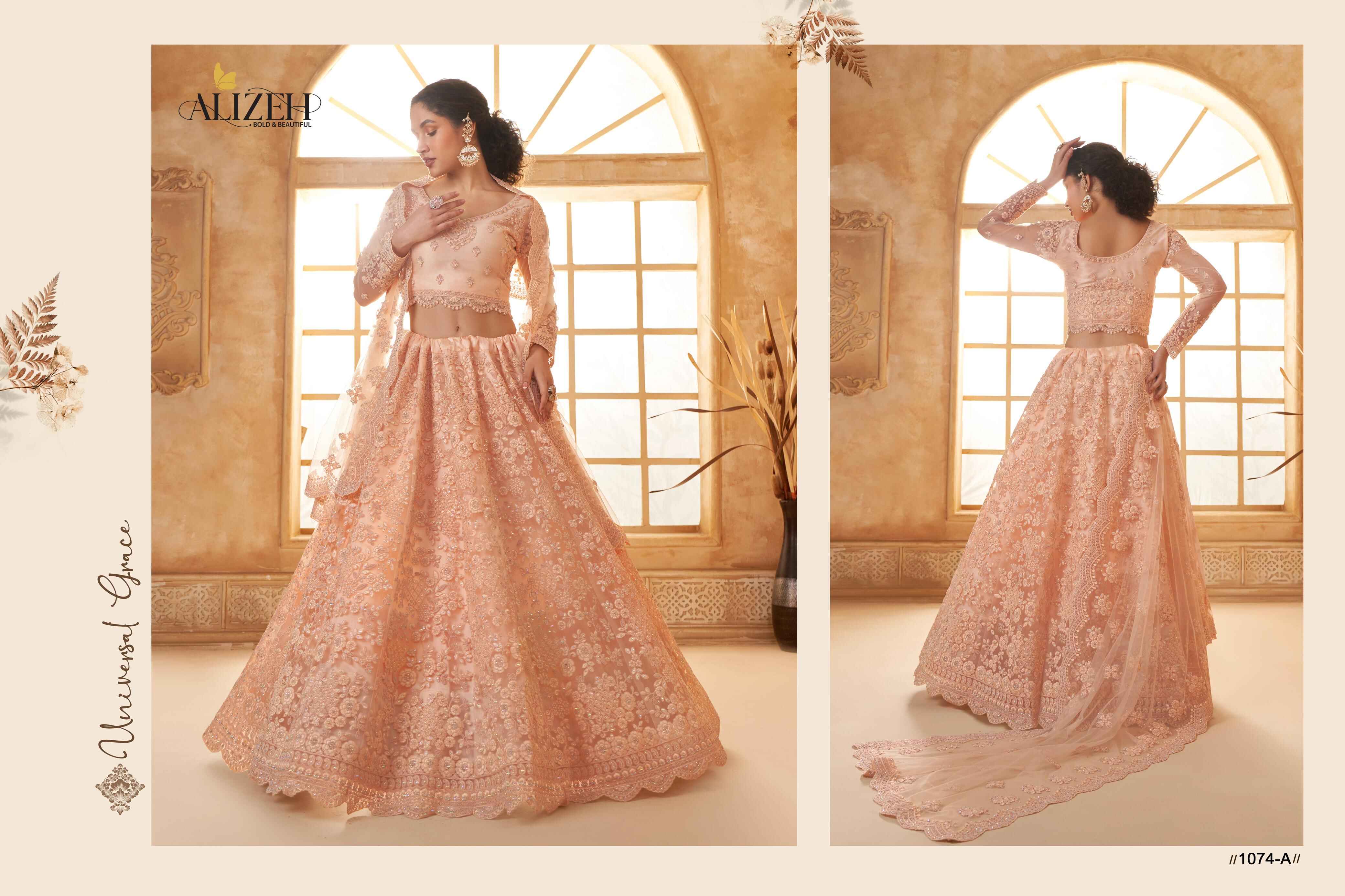 Alizeh Bridal Heritage Vol 3 Designer Lehenga Choli Wholesale