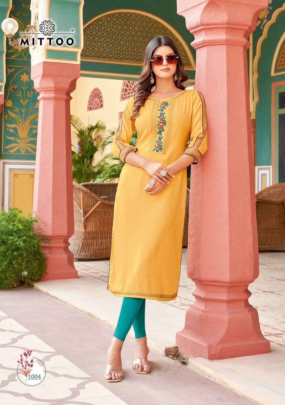Mittoo Kalista Rayon Designer Wear Kurti Collection