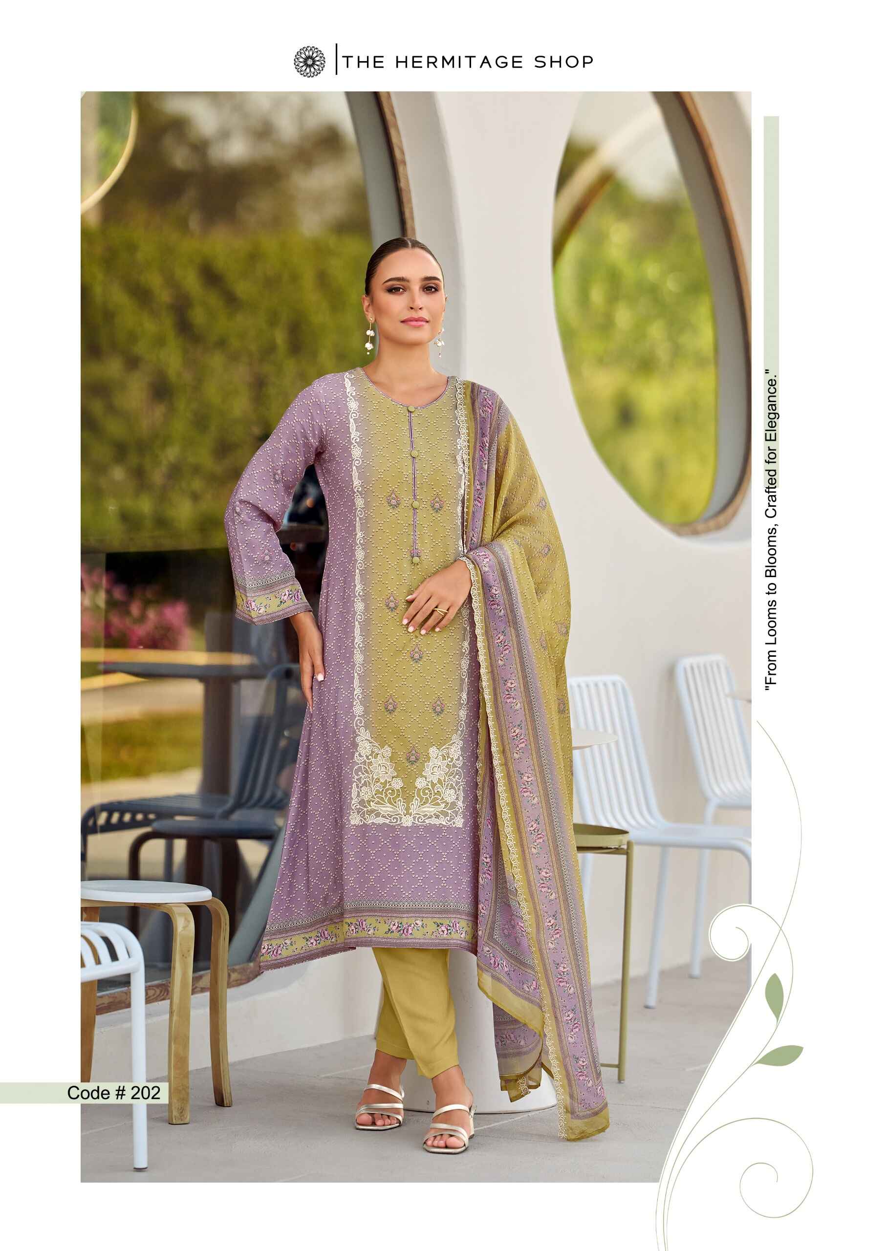 Hermitage Bandhej Vol 2 Designer Dress Material Collection