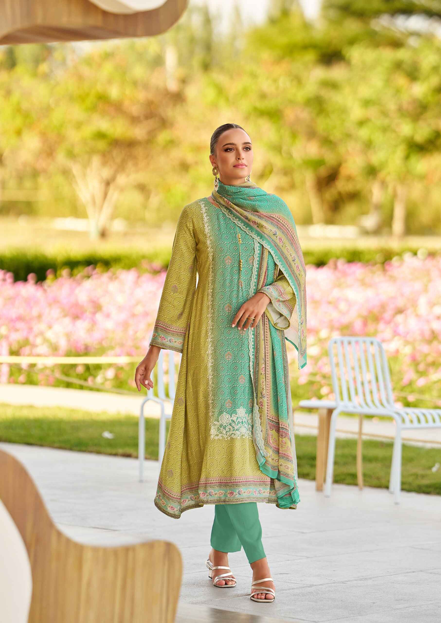 Hermitage Bandhej Vol 2 Designer Dress Material Collection